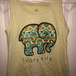 Ivory Ella tank top
